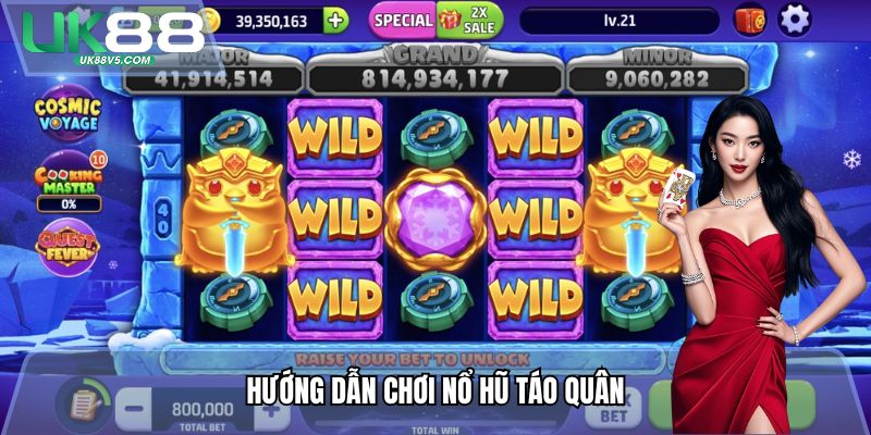 Hướng dẫn chơi Nổ Hũ Táo Quân